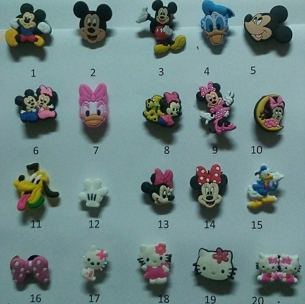 Mix and Match14 pcs. shoe charm for crocs